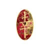 Spilla Fortuna Rubino