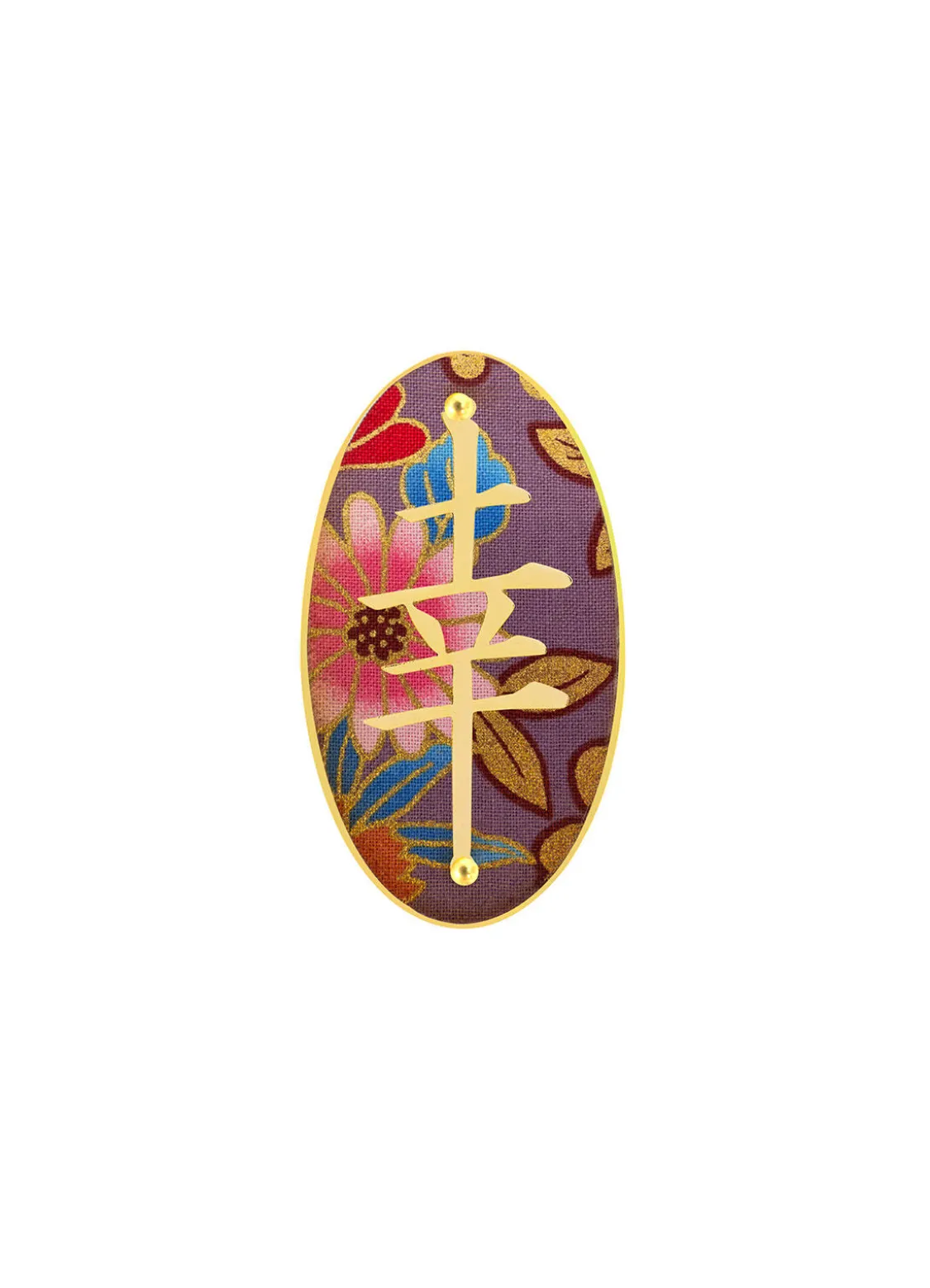Spilla Fortuna Viola